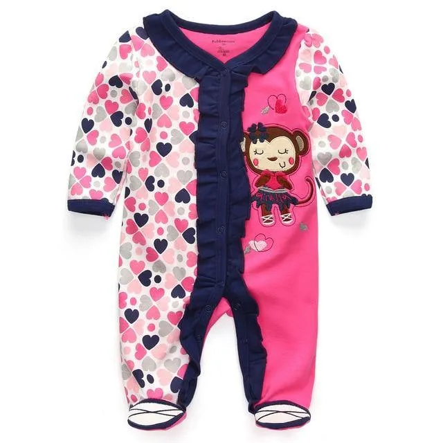 Long sleeve baby jump suit