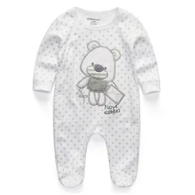 Long sleeve baby jump suit