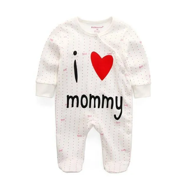 Long sleeve baby jump suit