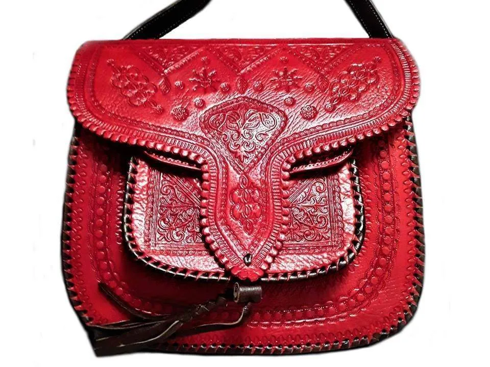 LSSAN Handbag - Red - Heart