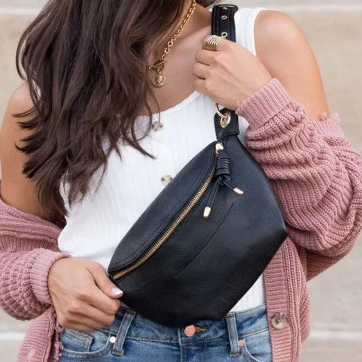 Luxe Convertible Sling Belt Bag