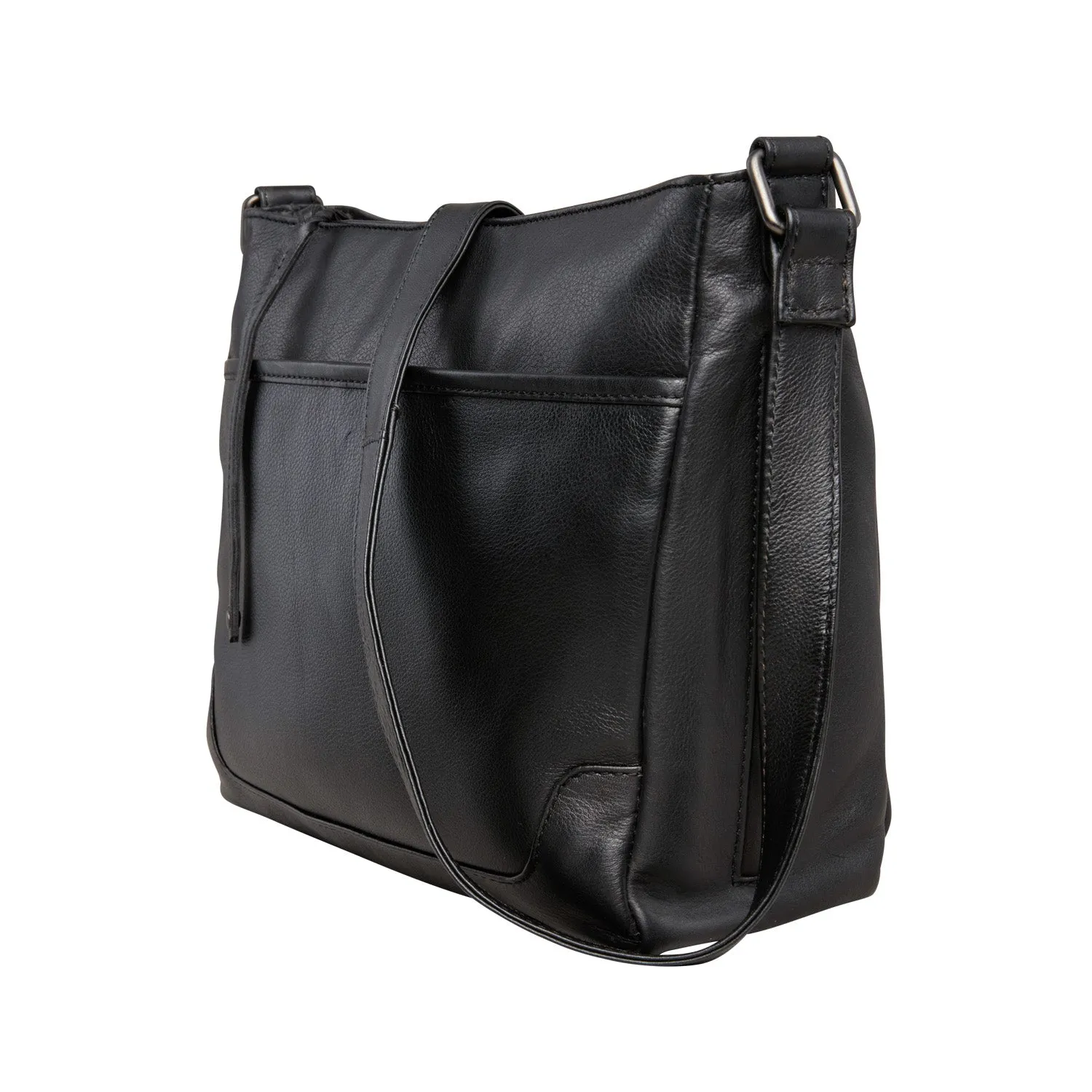 Lydia Soft Leather Classic Concealed Carry Crossbody