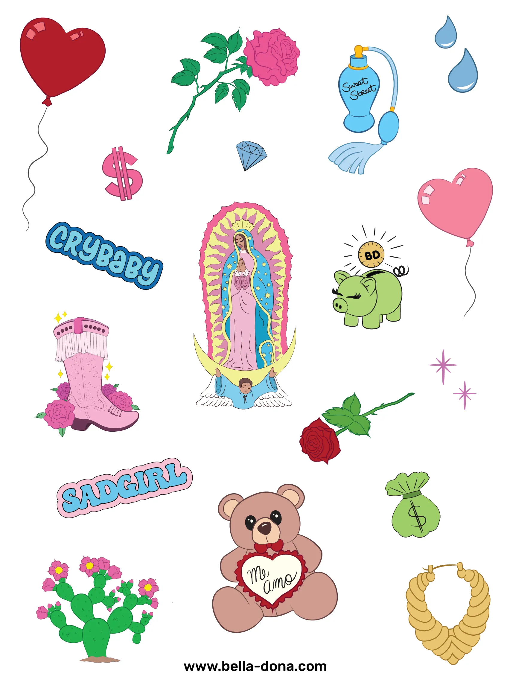 Me Amo Sticker Pack