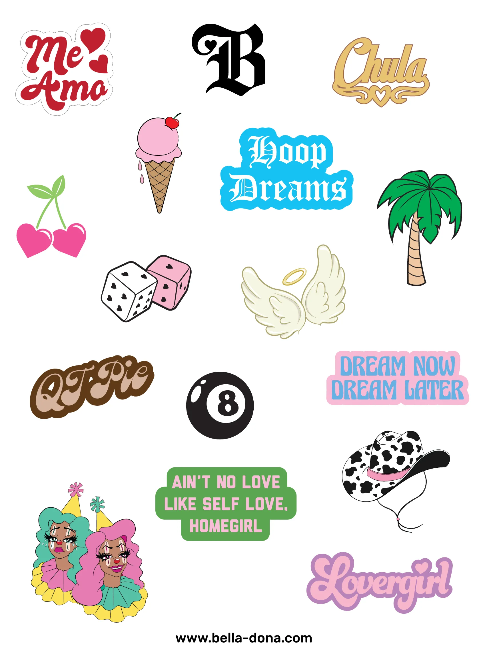 Me Amo Sticker Pack