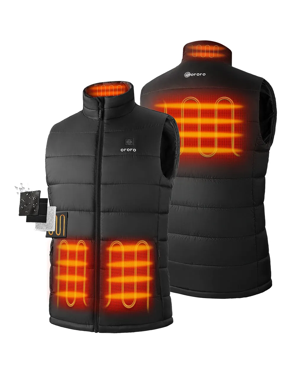 Men's Classic Heated Vest (Apparel Only)