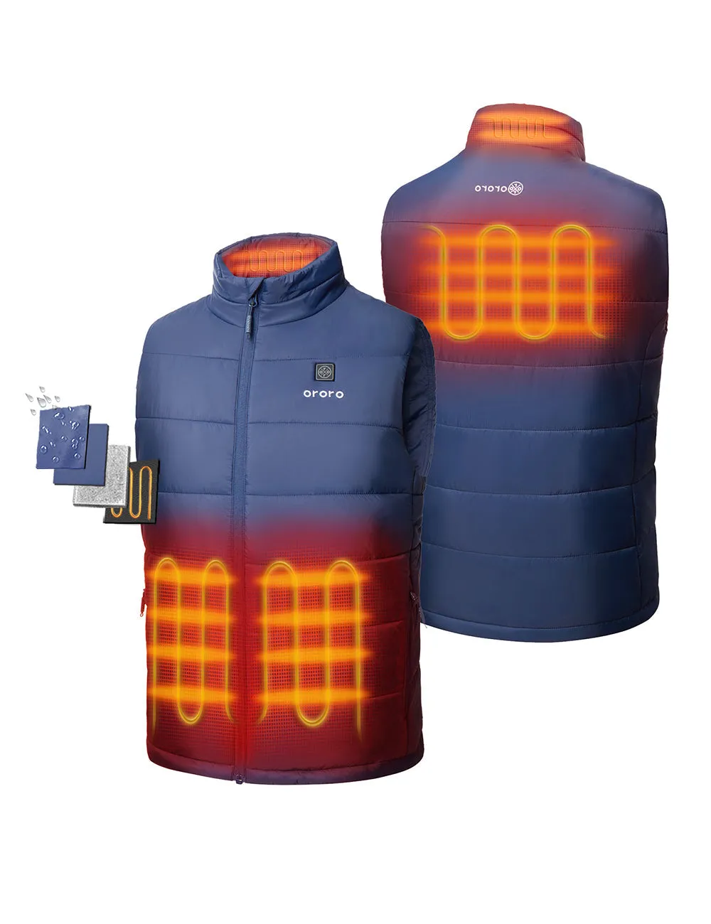 Men's Classic Heated Vest (Apparel Only)