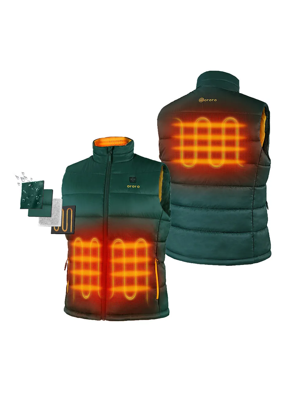 Men's Classic Heated Vest (Apparel Only)