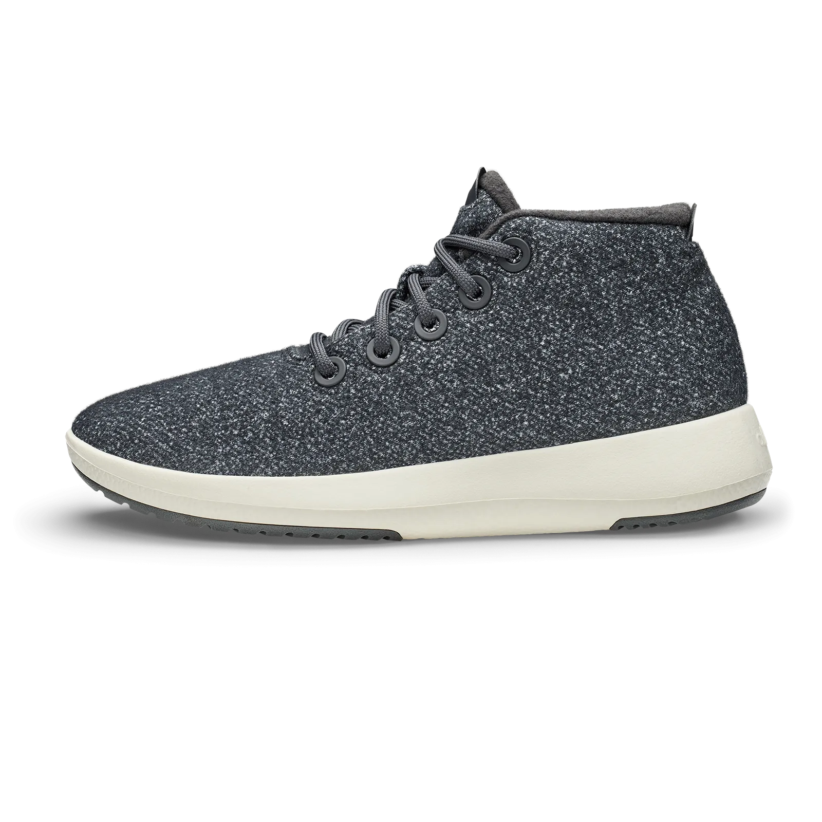 Men's Wool Runner-up Mizzles - Dark Grey (Natural White Sole)