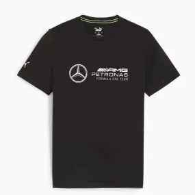 Mercedes AMG MAPF1 Men's Logo T-Shirt by Puma - Black