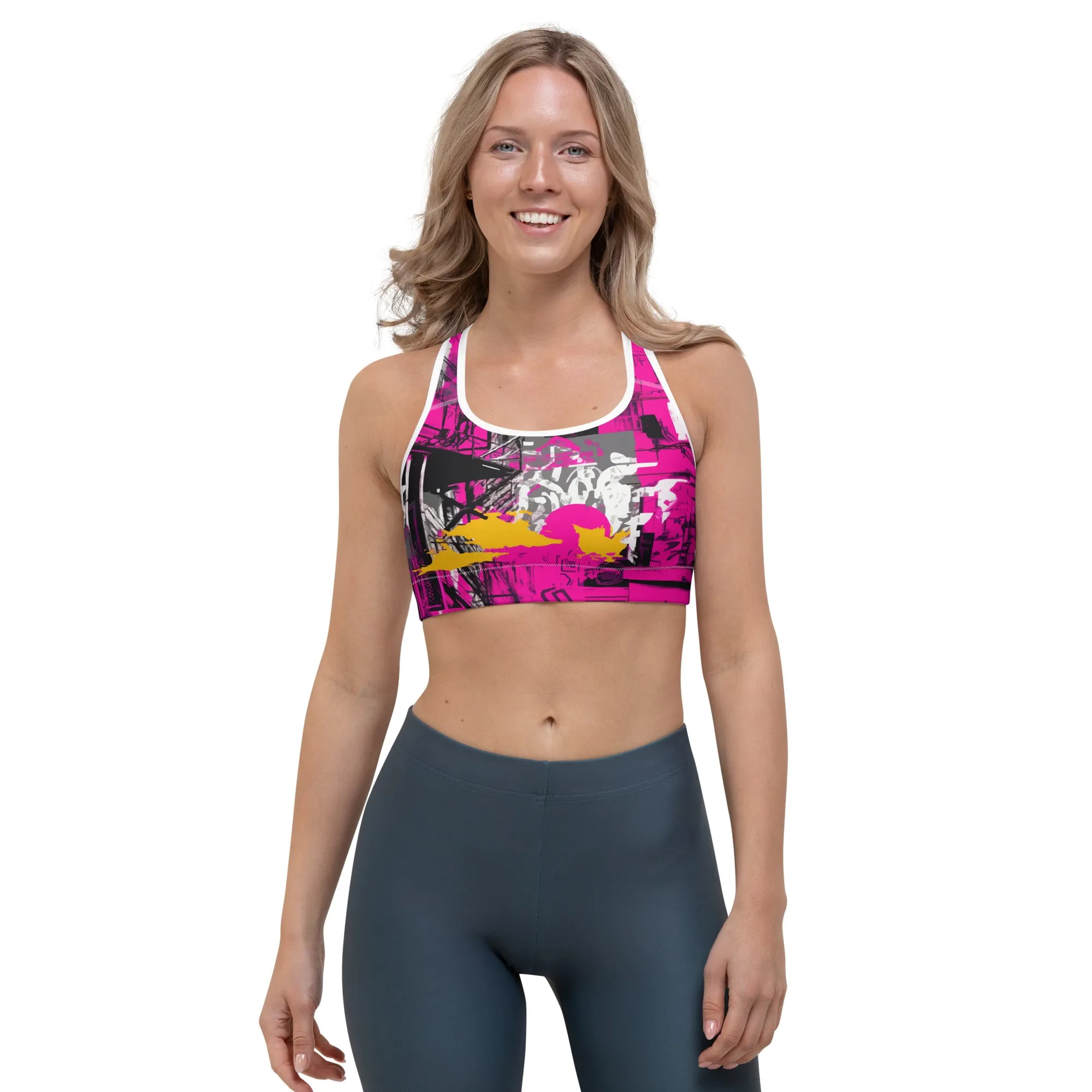 Mile After Mile - Urban Decay 002 Racer Back Sports Bra