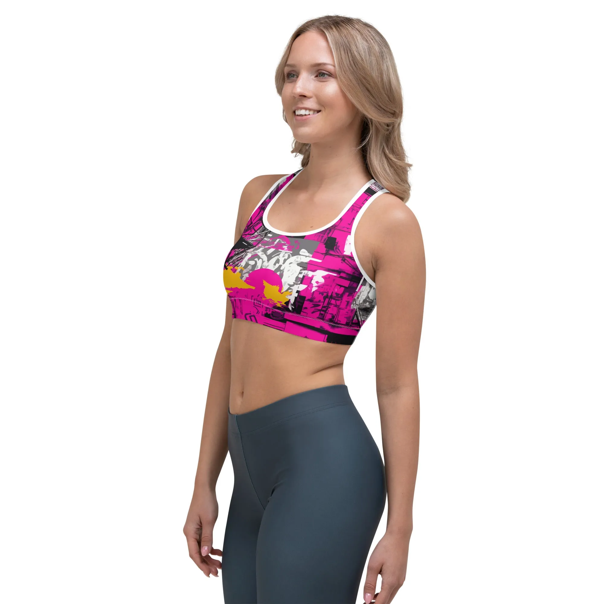 Mile After Mile - Urban Decay 002 Racer Back Sports Bra