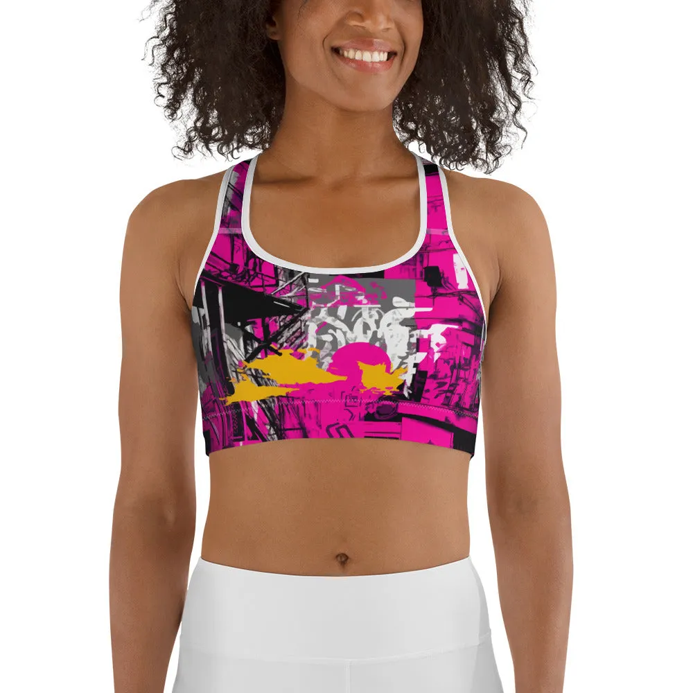 Mile After Mile - Urban Decay 002 Racer Back Sports Bra