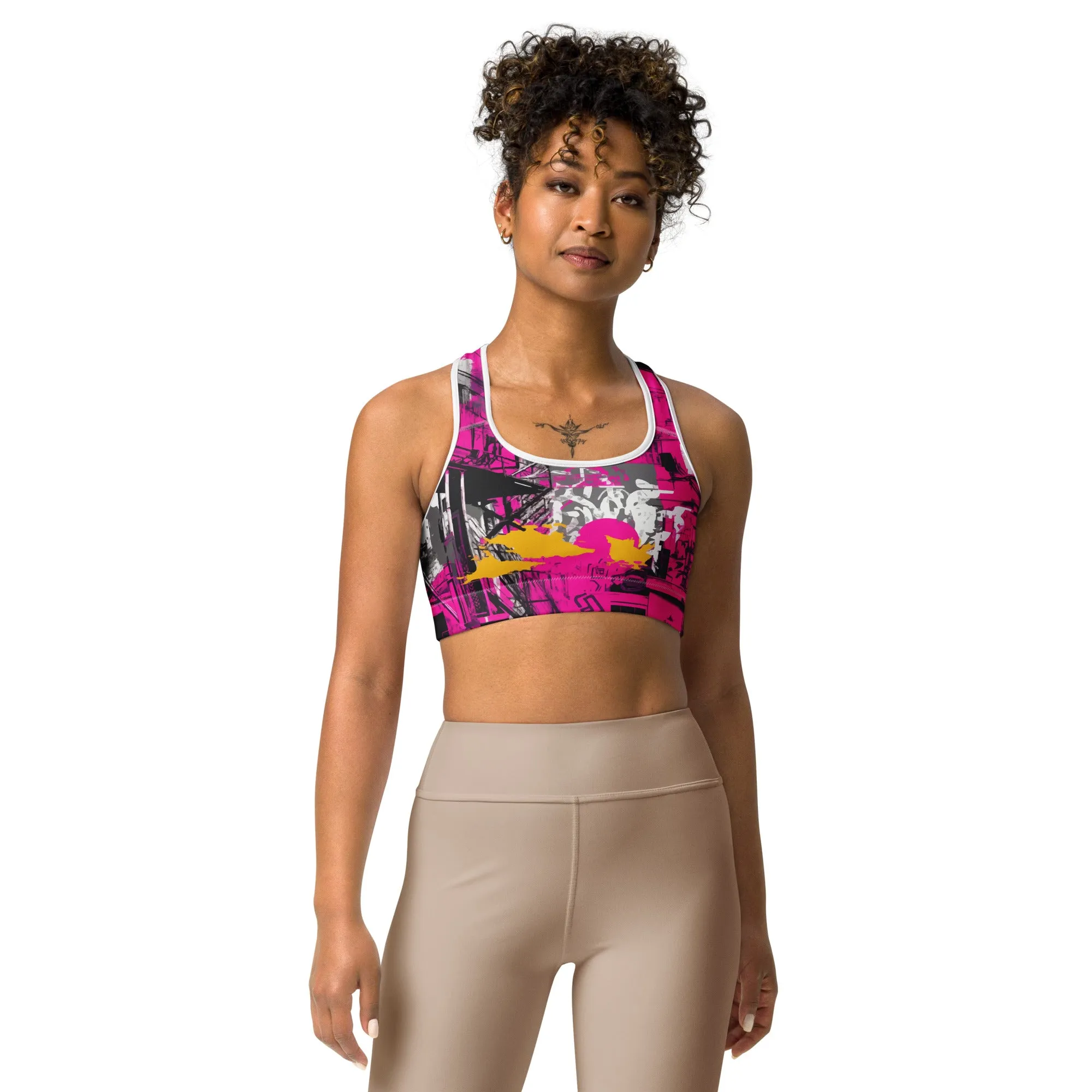 Mile After Mile - Urban Decay 002 Racer Back Sports Bra