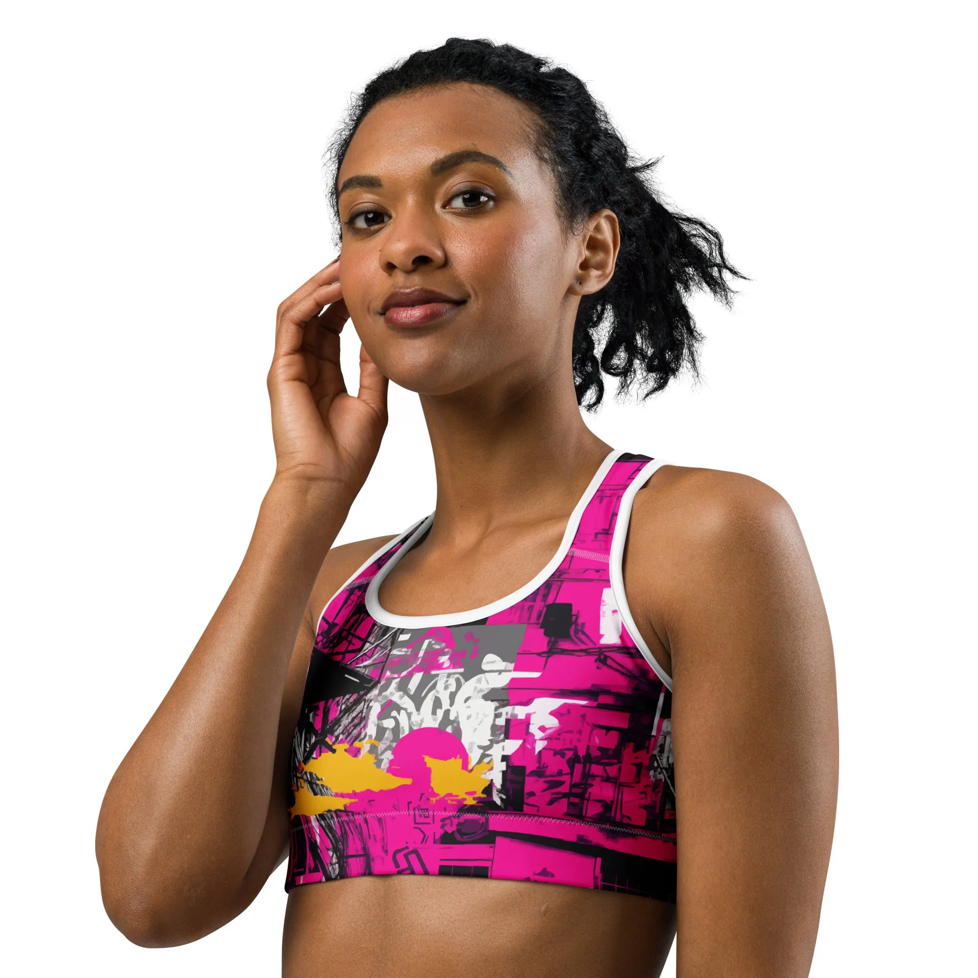 Mile After Mile - Urban Decay 002 Racer Back Sports Bra