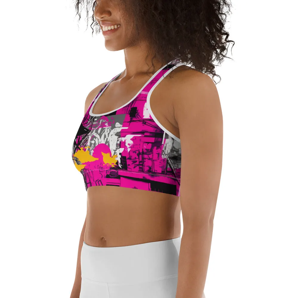 Mile After Mile - Urban Decay 002 Racer Back Sports Bra