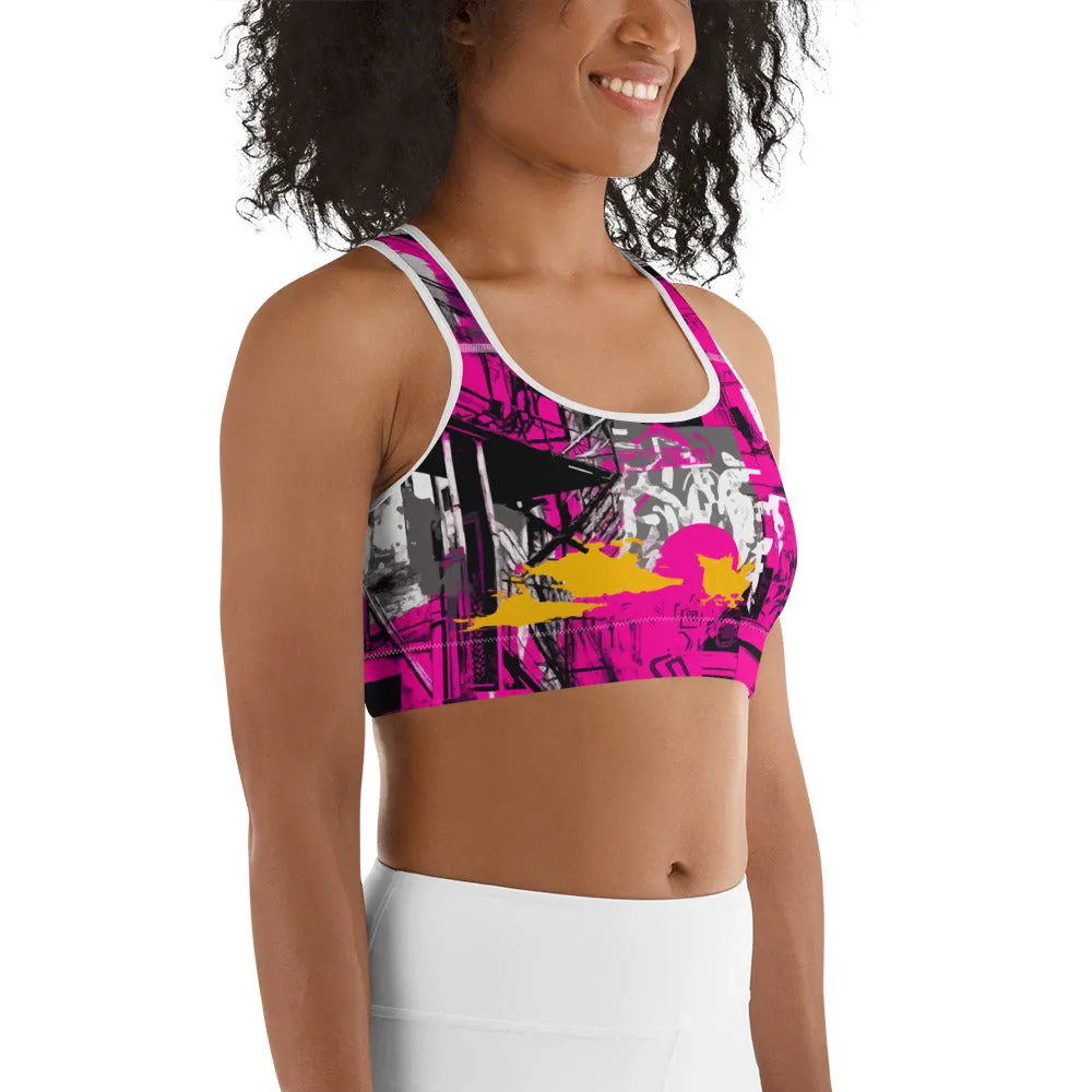 Mile After Mile - Urban Decay 002 Racer Back Sports Bra