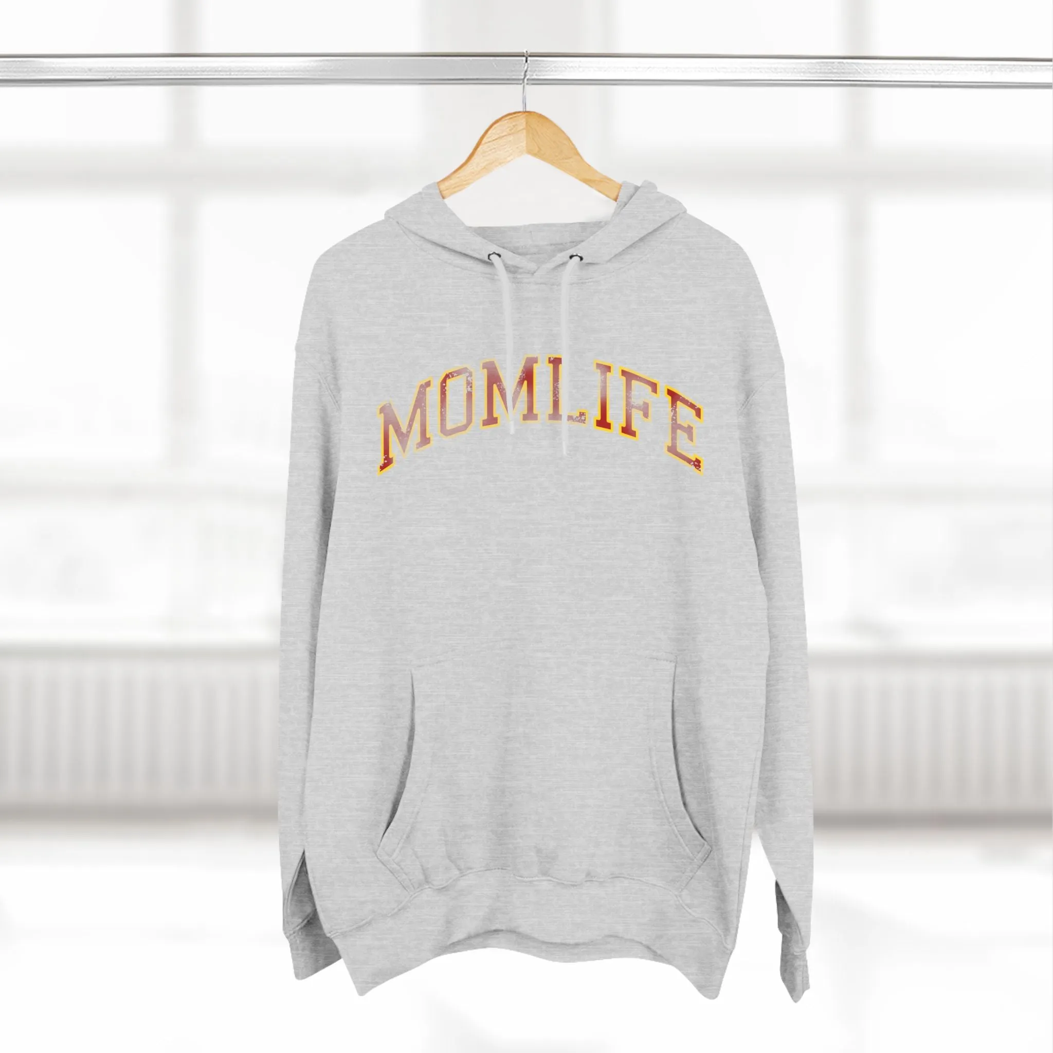 Momlife University Fleece Hoodie