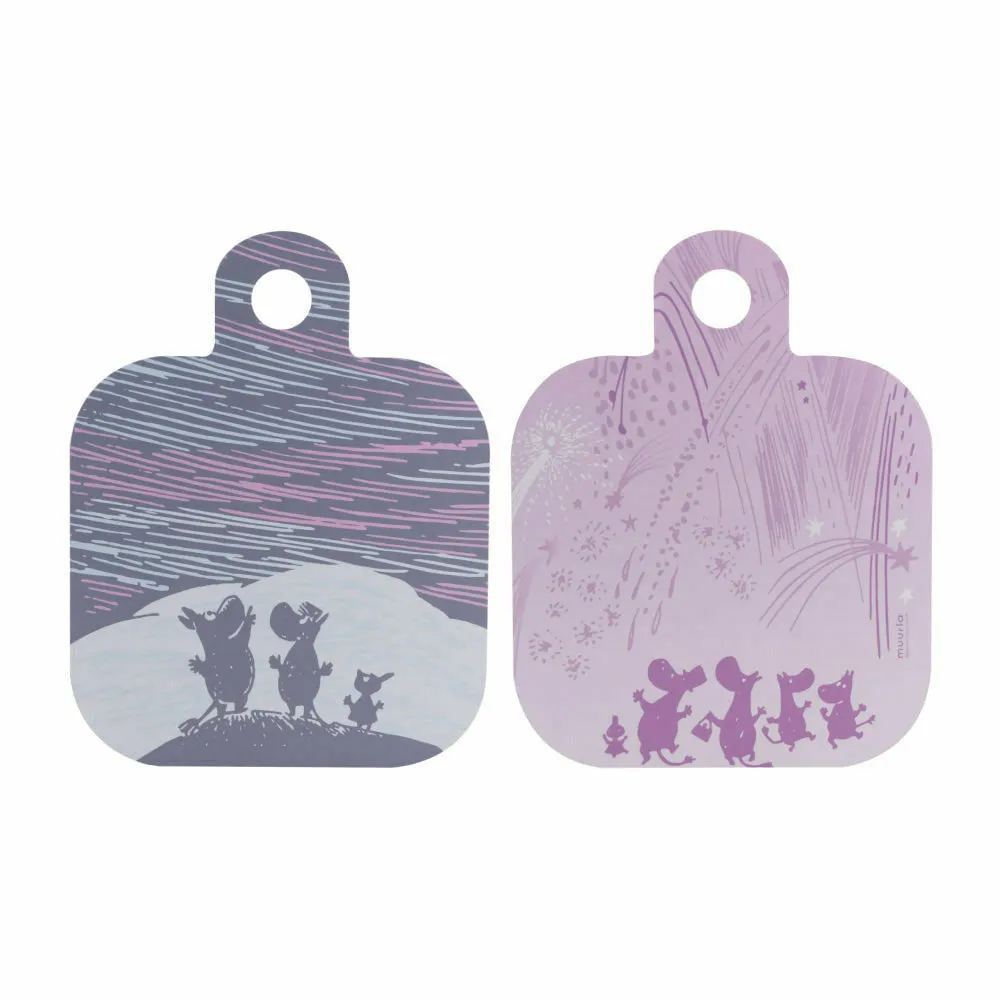 Moomin Lights In the Sky Cutting Board - Muurla