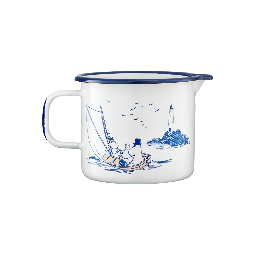 Moomin Sailors Enamel Jug 1,3L- Muurla