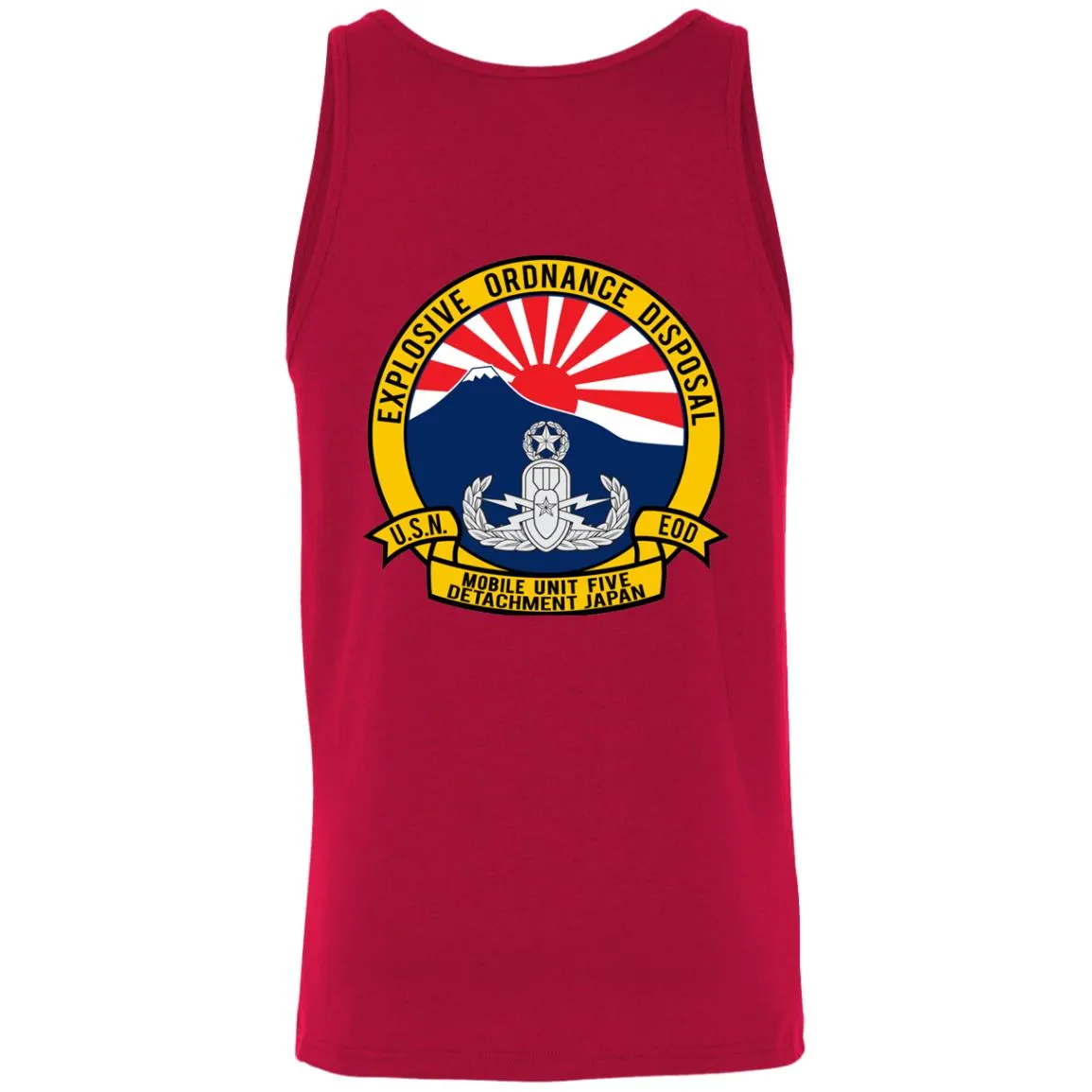 Navy EOD Mobile Unit 5 Japan Unisex Tank