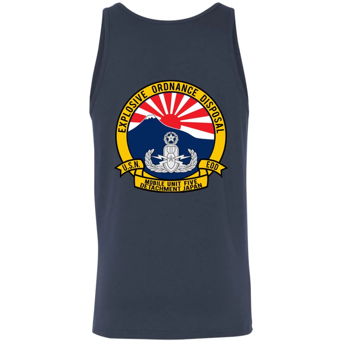 Navy EOD Mobile Unit 5 Japan Unisex Tank