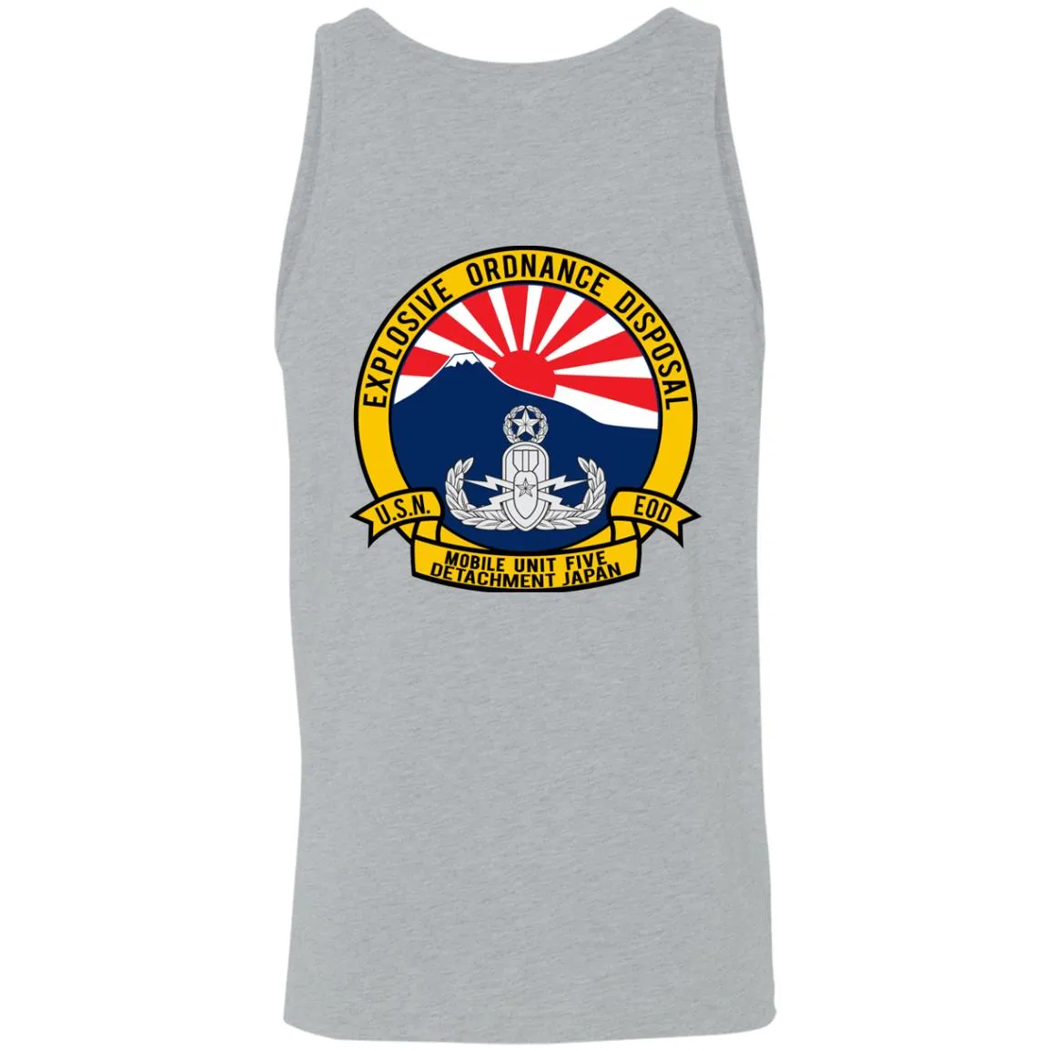 Navy EOD Mobile Unit 5 Japan Unisex Tank