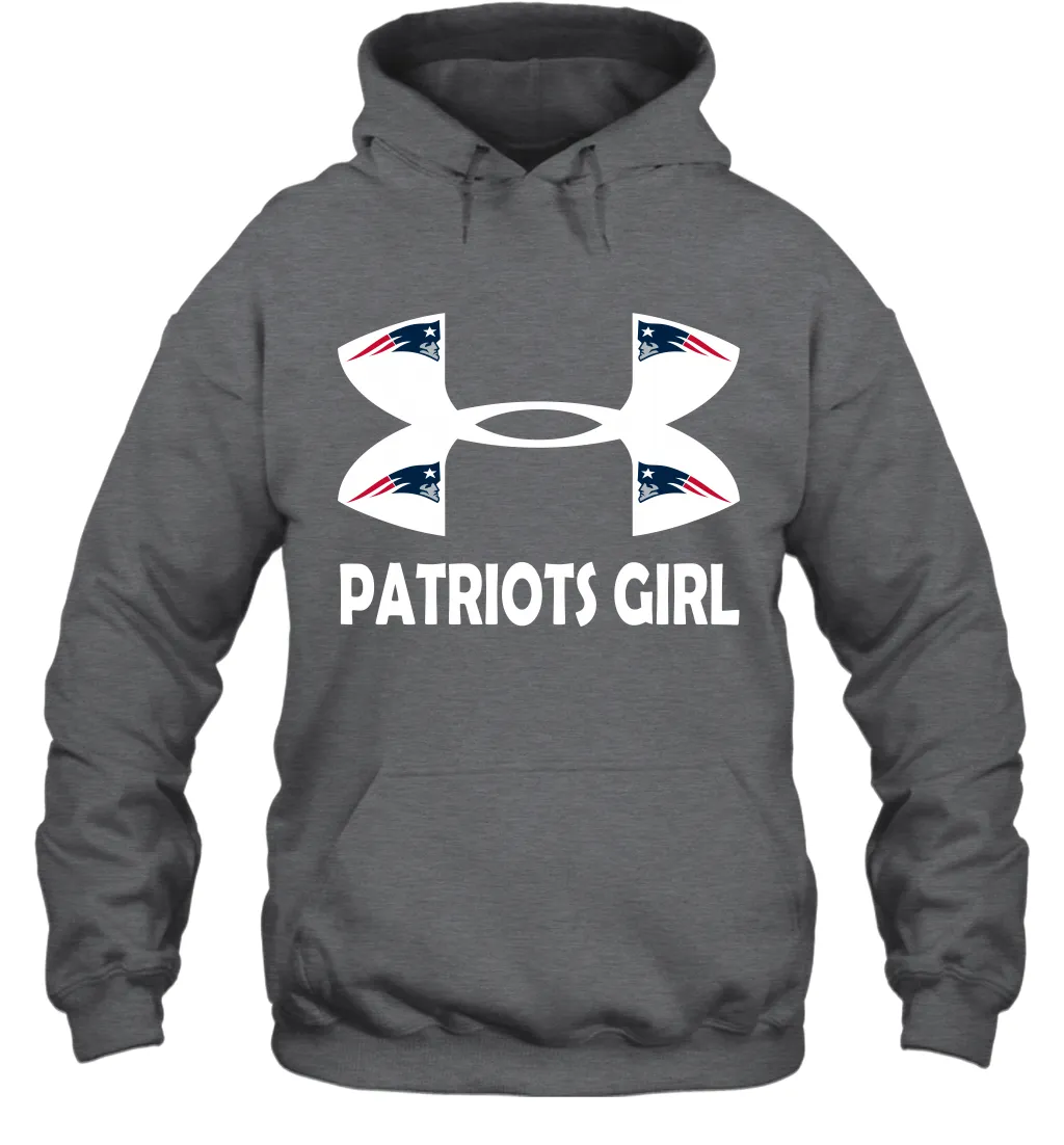 New England Patriots Girl Under Armour Football Hoodies