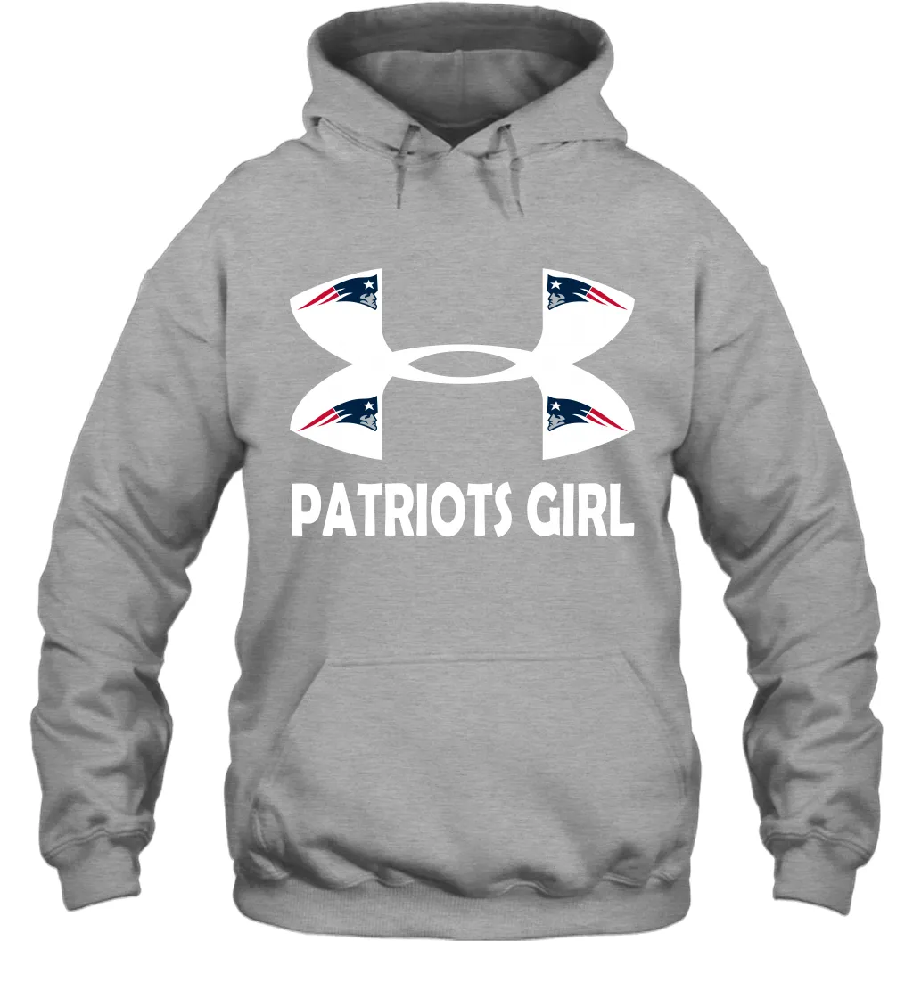 New England Patriots Girl Under Armour Football Hoodies