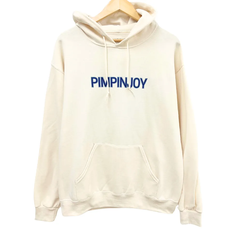 *NEW* PIMPINJOY All-American Favorites Unisex Hoodie - Cream