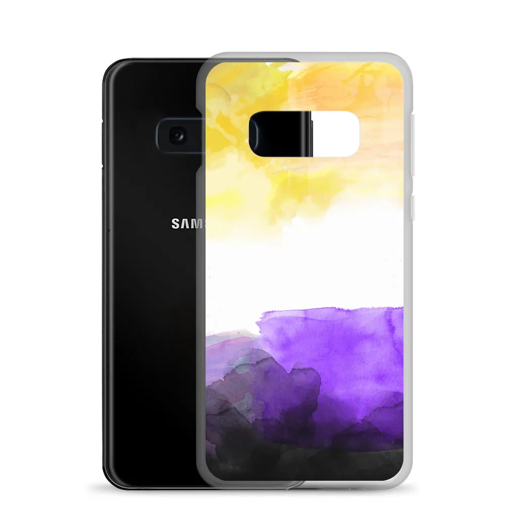 Non-Binary Watercolour Samsung Case