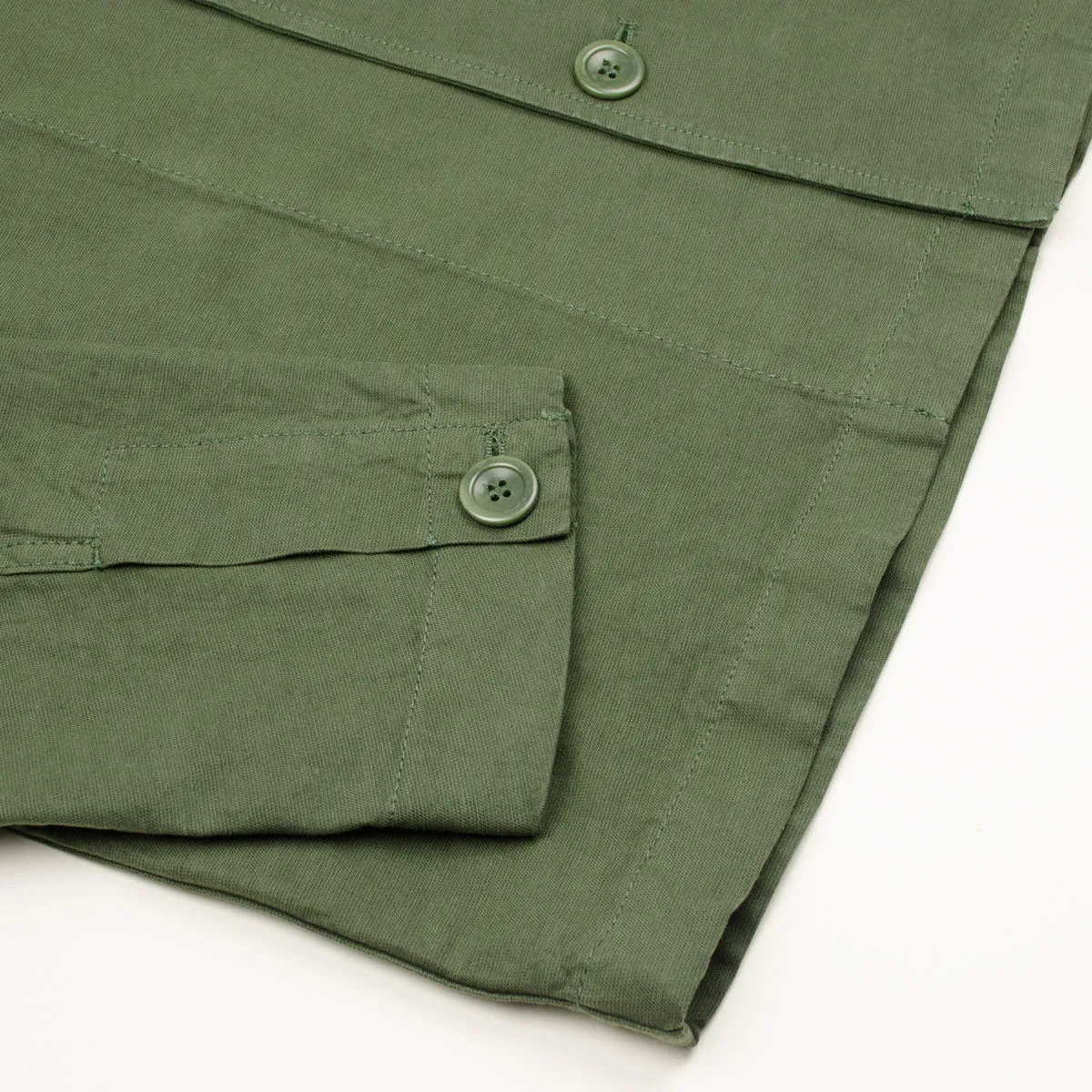 Norse Projects - Tyge Cotton Linen Overshirt - Spruce Green