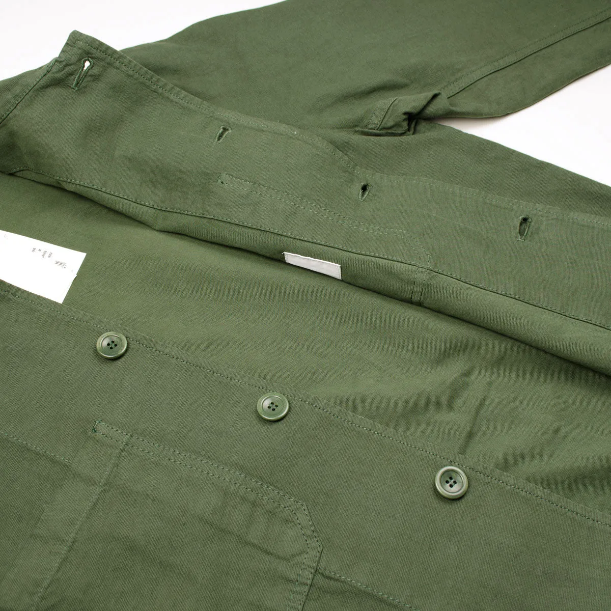 Norse Projects - Tyge Cotton Linen Overshirt - Spruce Green