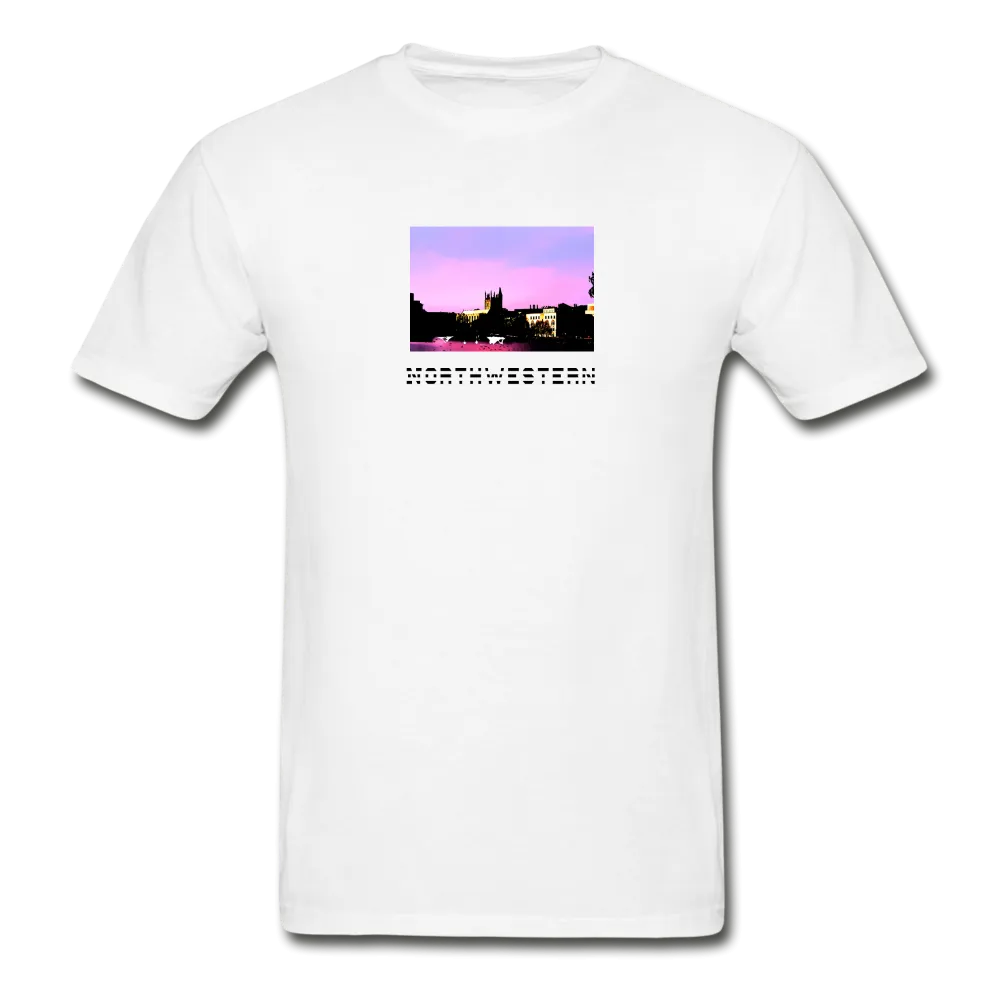 Northwestern Pink Sky Tee