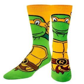 Odd Sox Michelangelo Crew Socks