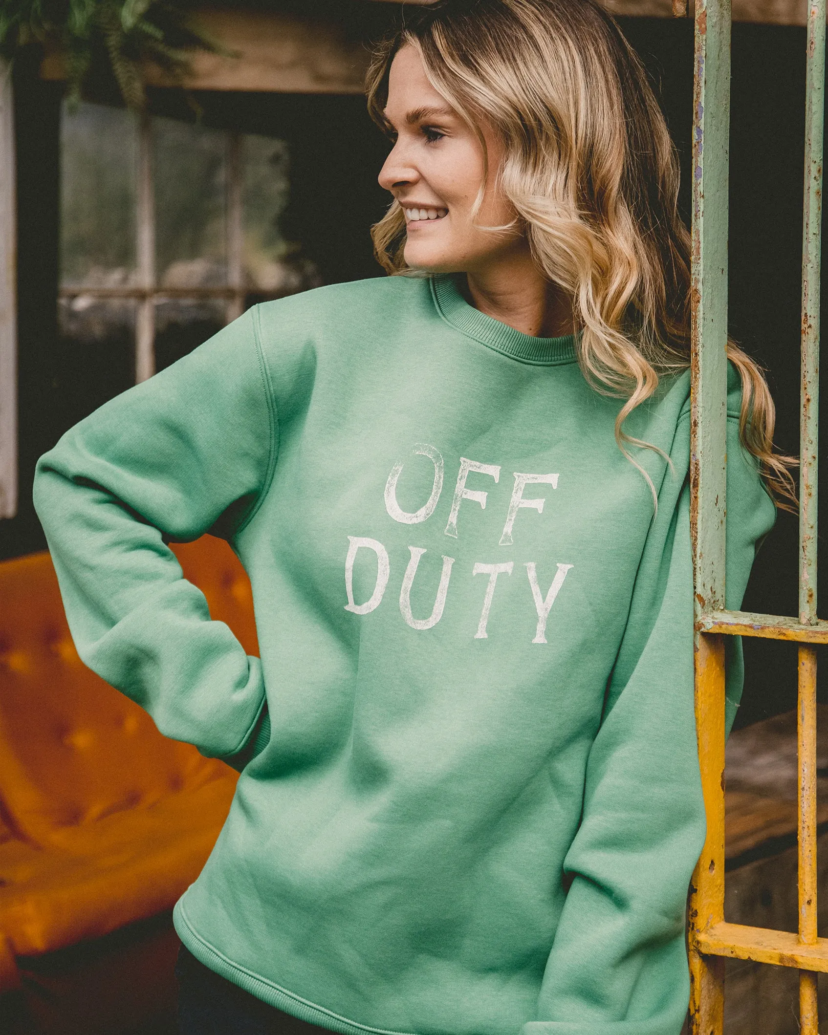 Off Duty Crew Neck Sweat