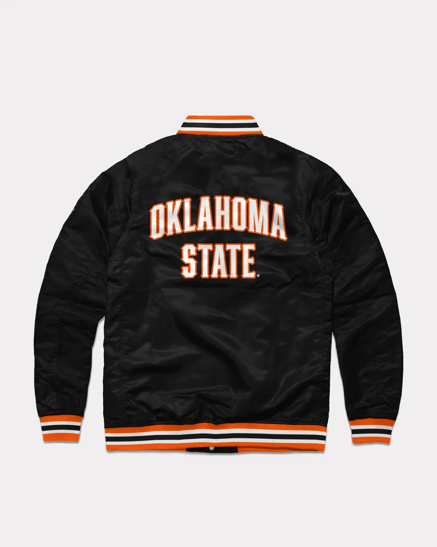 Oklahoma State Cowboys Black Varsity Jacket