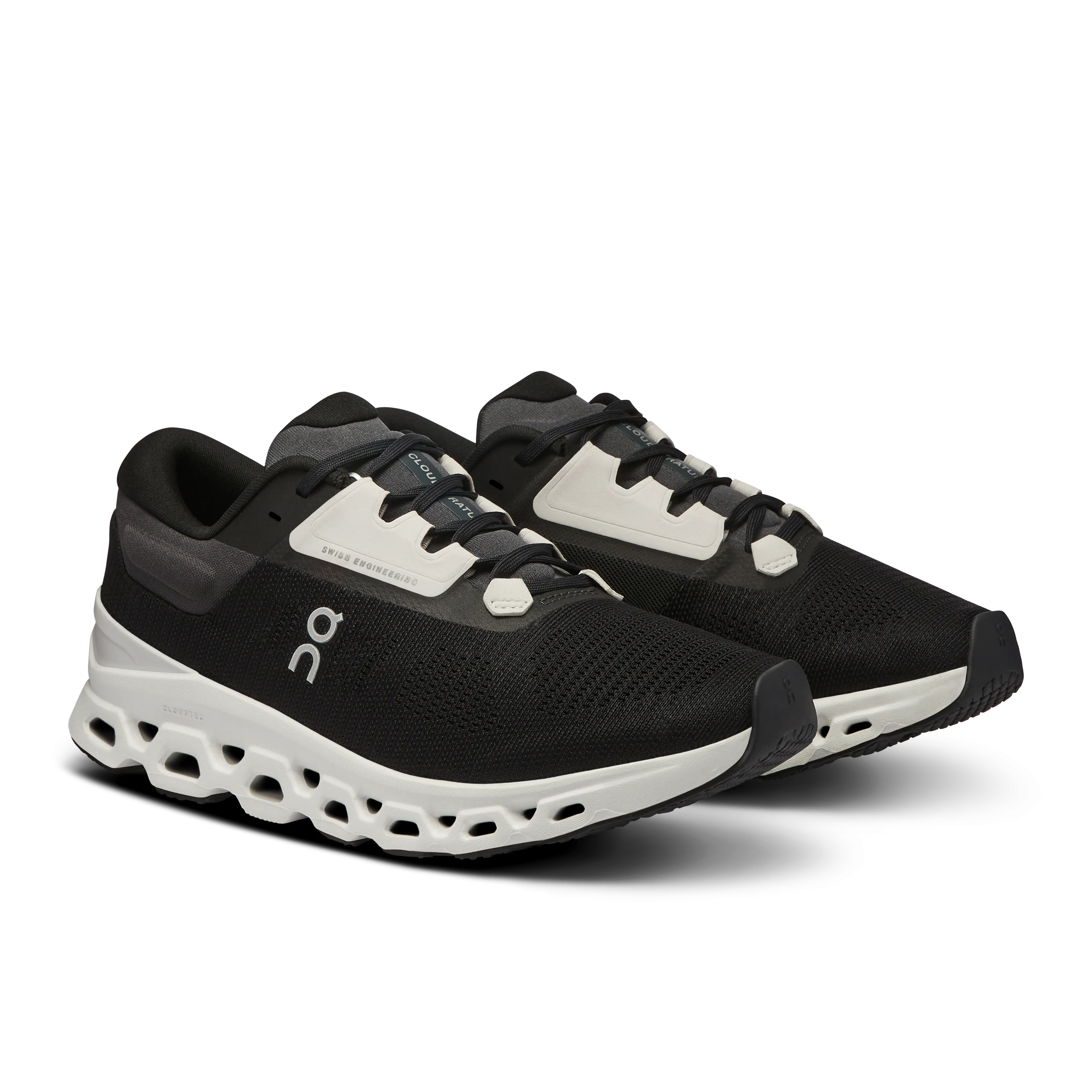 On Running Women's Cloudstratus 3 Shoes - Black / Frost