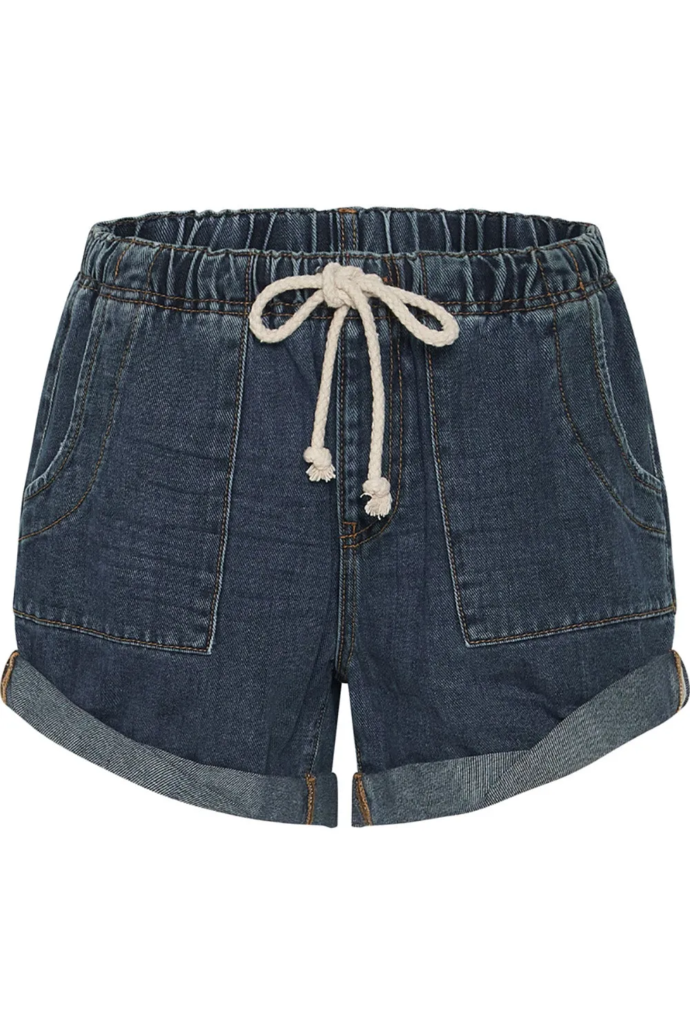 One Teaspoon Shabby Bandit Denim Short in Rodeo Blue