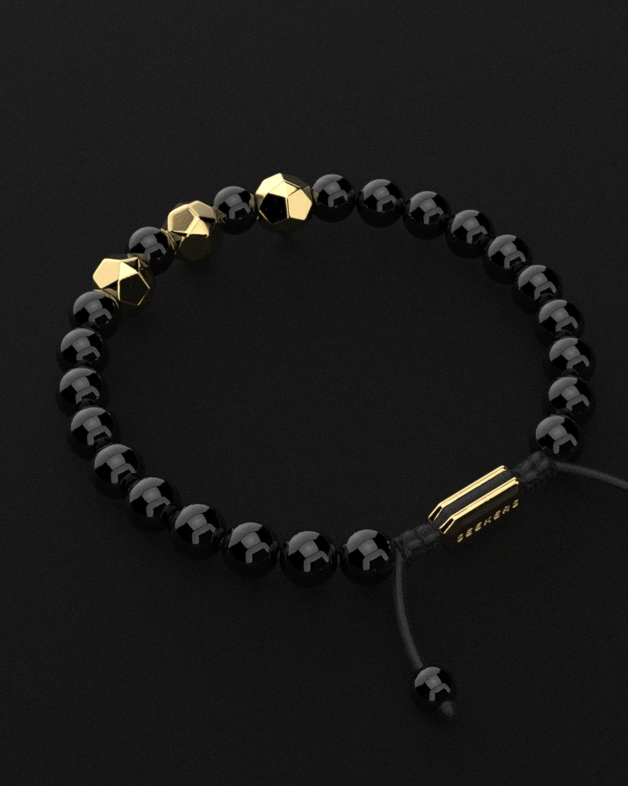 Onyx Bracelet 8mm | Geom