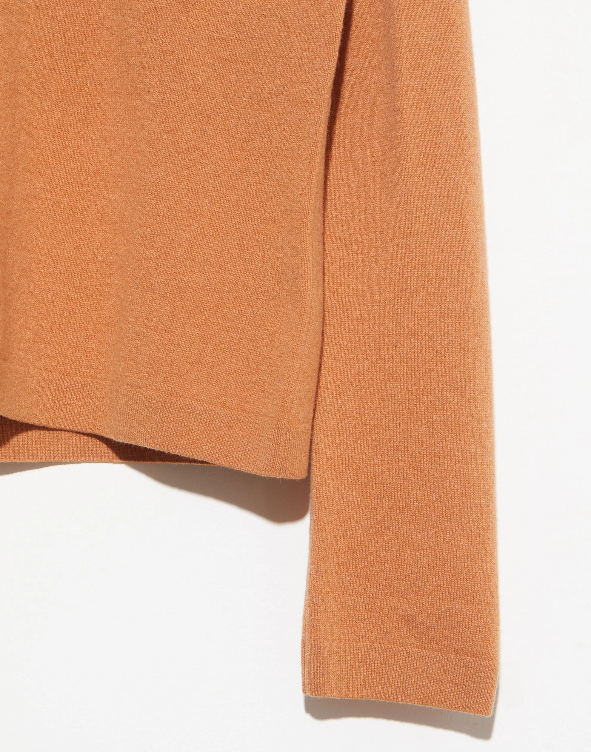 Orange Cashmere Queen Pullover