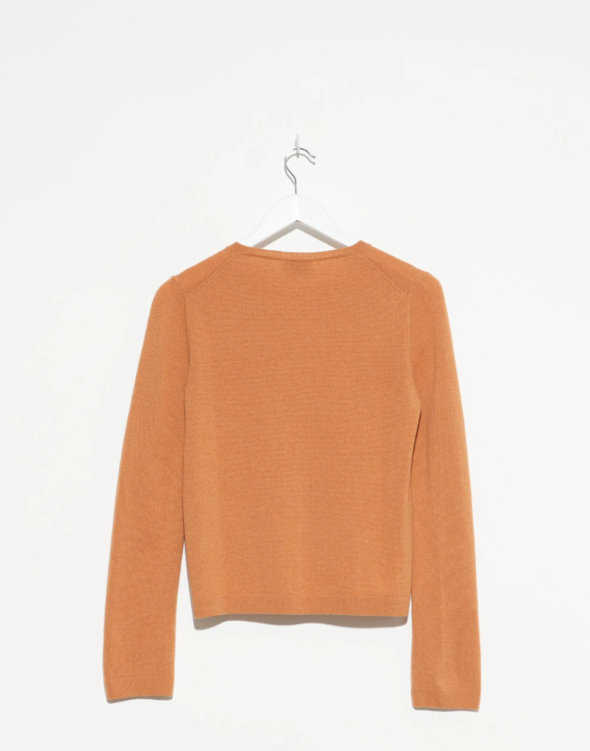 Orange Cashmere Queen Pullover