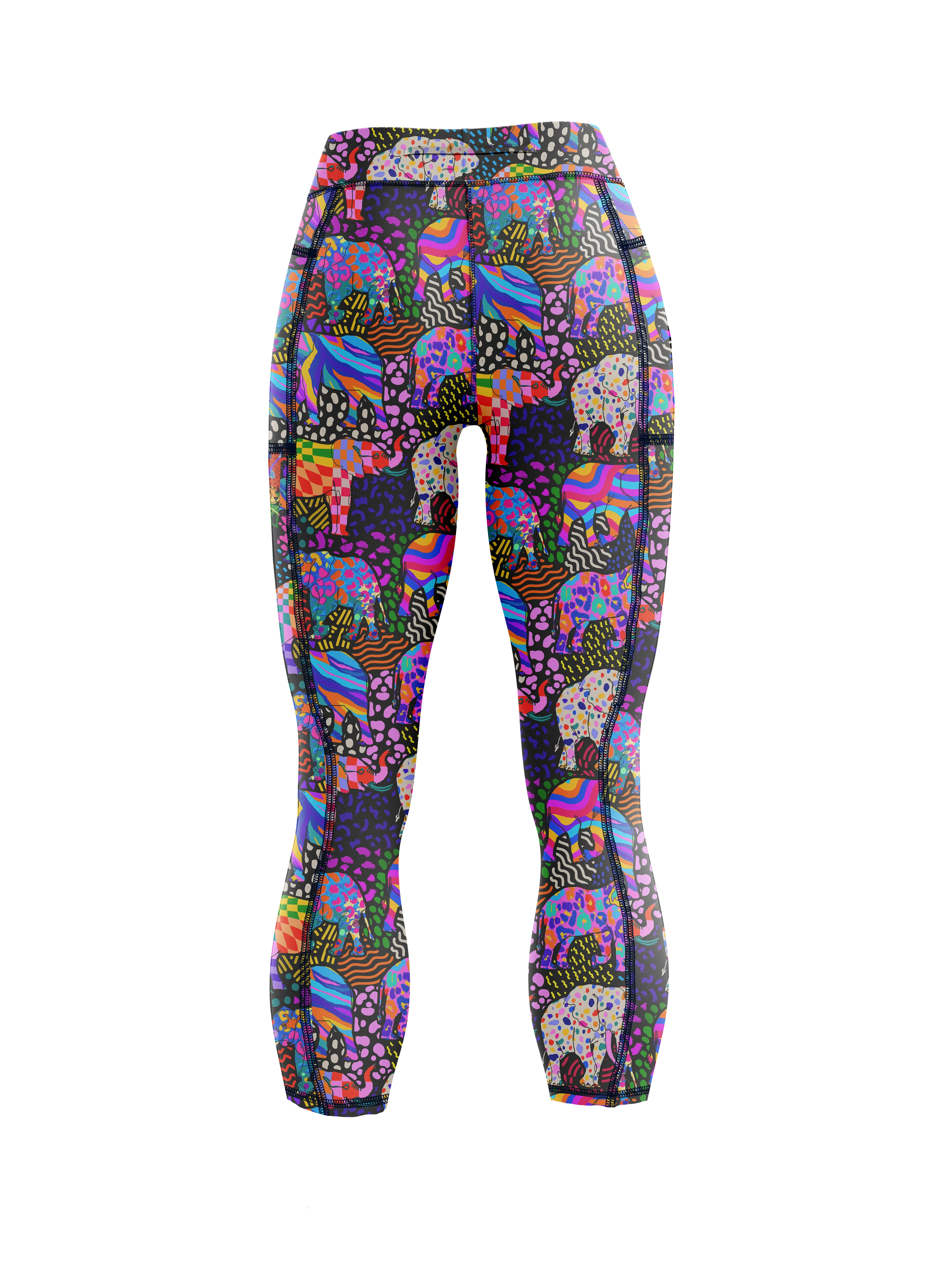 ''Pack your trunks" capri leggings