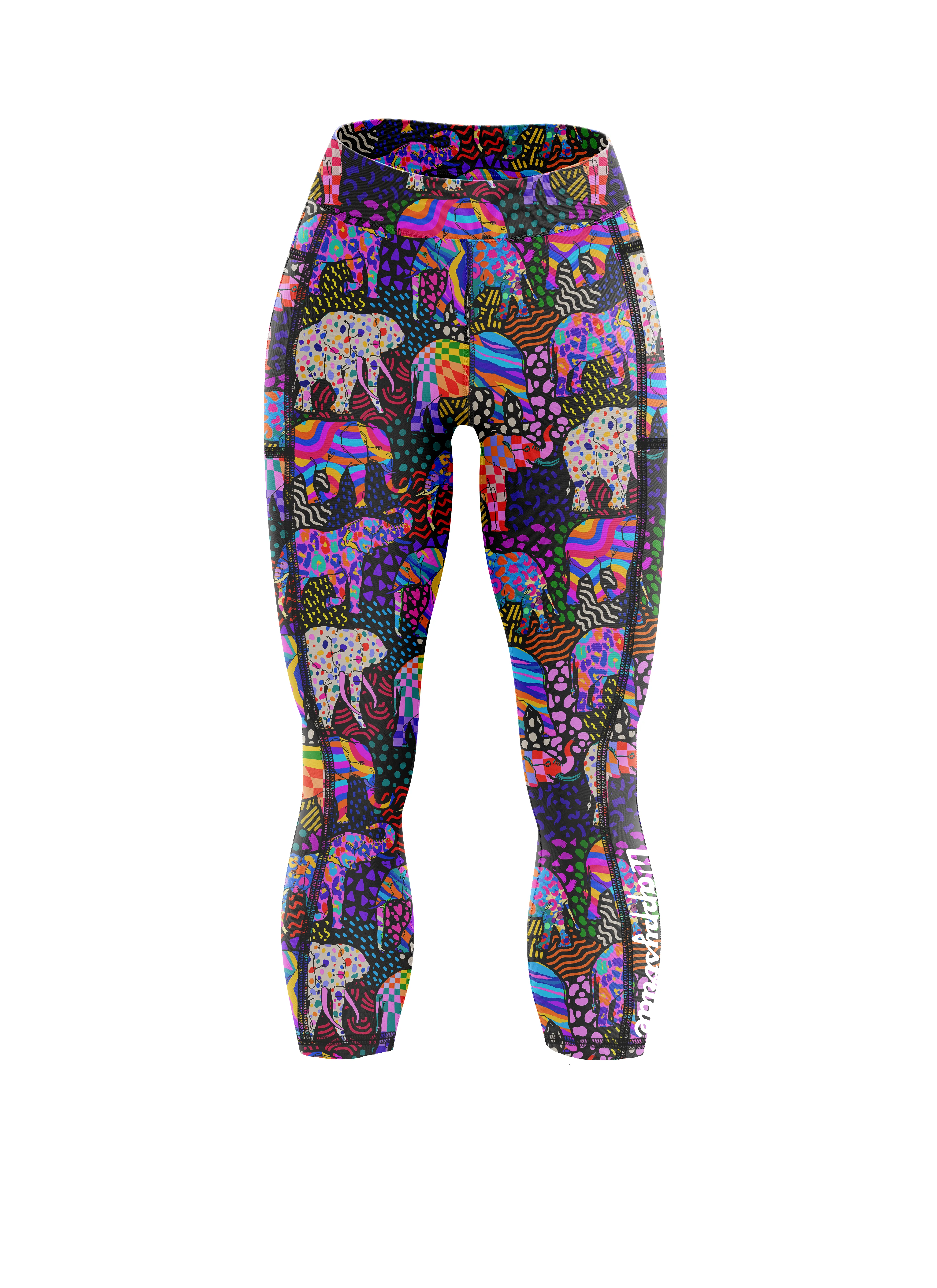 ''Pack your trunks" capri leggings