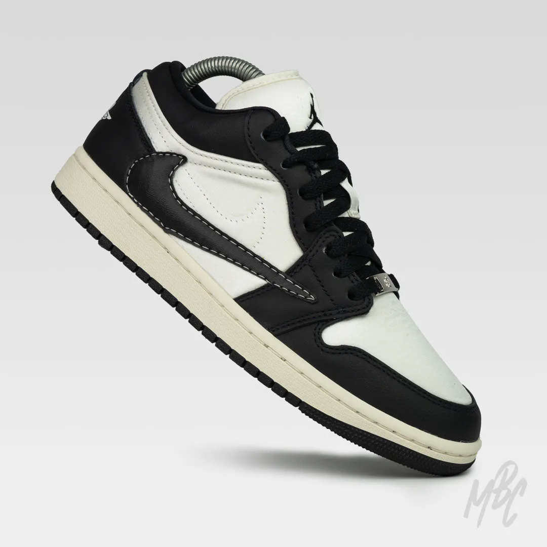 Panda Reverse Swoosh - Jordan 1 Low | UK 5 Womens