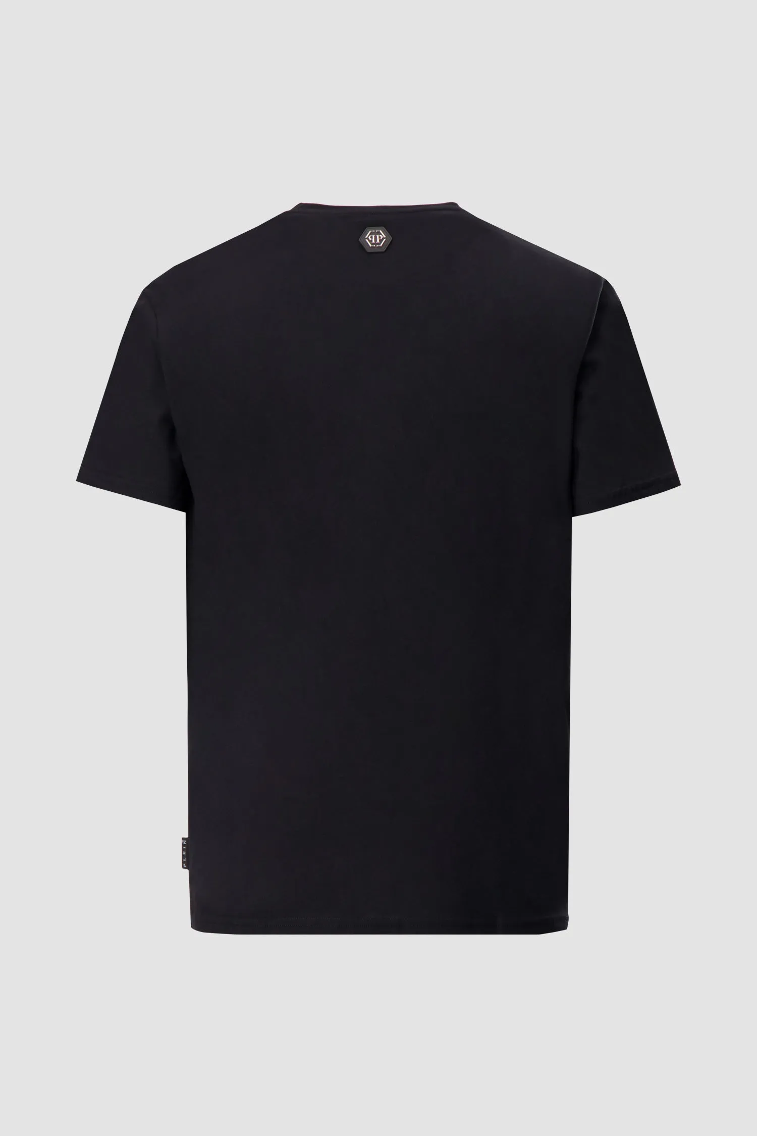 Philipp Plein Black Round Neck SS PAK T-shirt