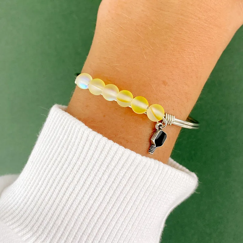 Pickleball Bangle Bracelet