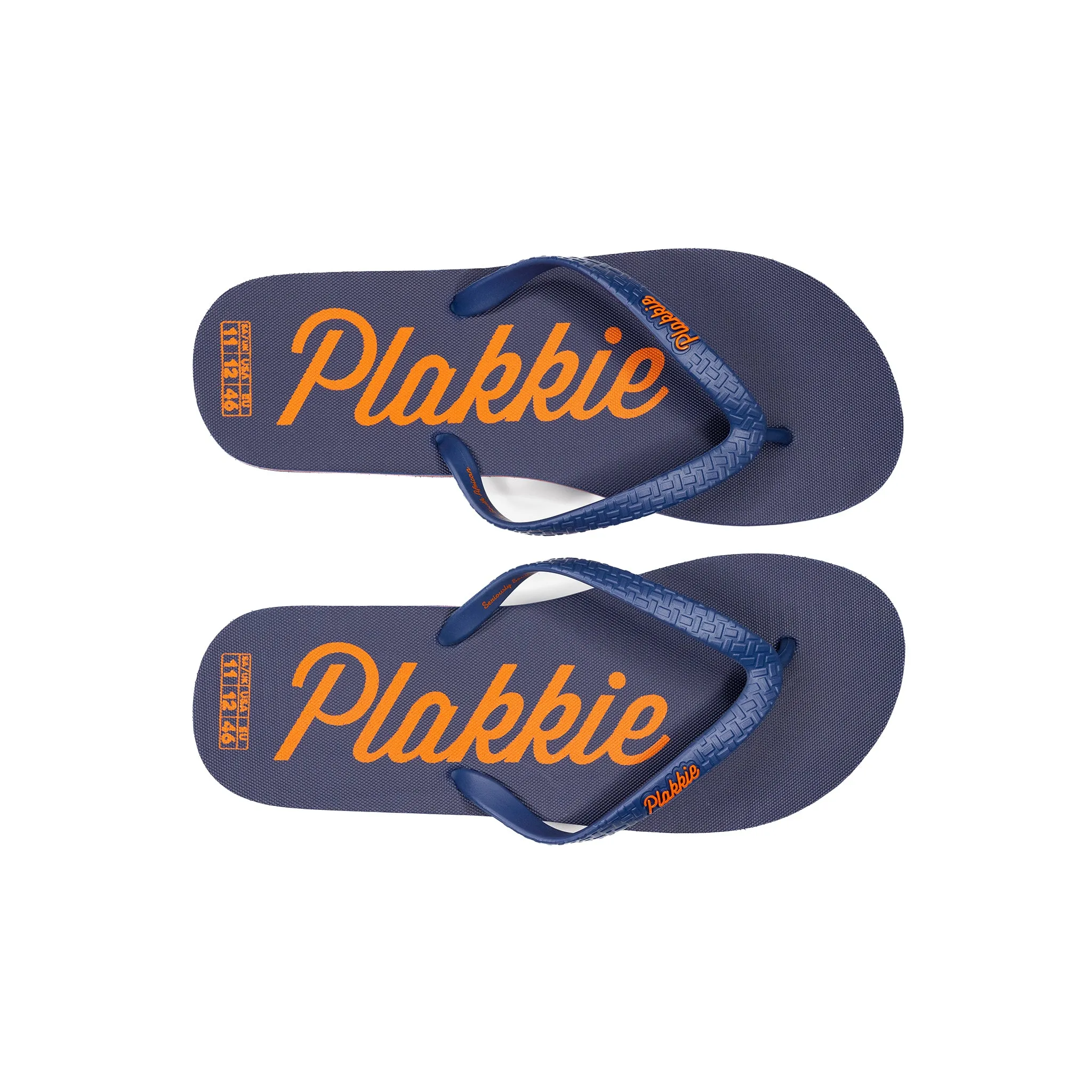 Plakkie Gonubie (Blue and Orange)