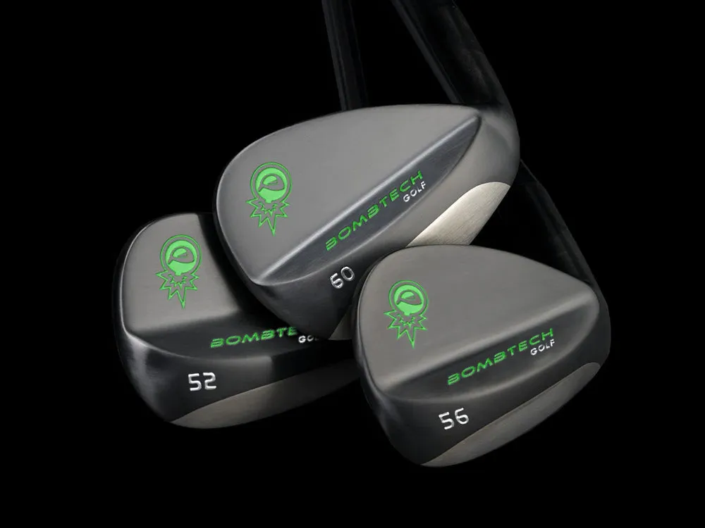 PRE ORDER Left Handed BombTech 52, 56 and 60 Wedge Set