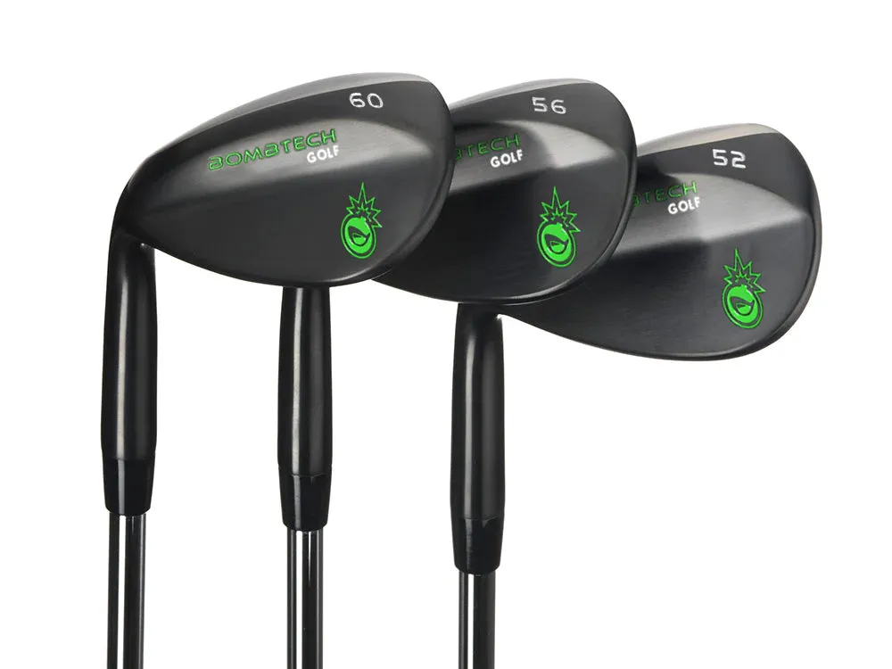 PRE ORDER Left Handed BombTech 52, 56 and 60 Wedge Set