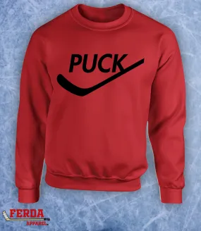 Puck Hockey Crewneck Sweater Hoodie FA13